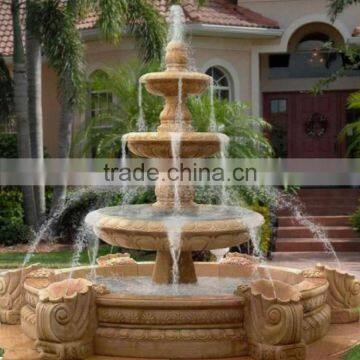 outdoor garden decoration large store carving marble water fountain