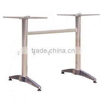 Long table base with aluminum material