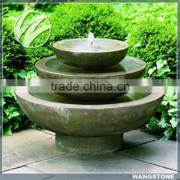 Vintage 3 Tier Unique Style Garden Stone Water Fountain