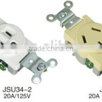 U33 American Standard Wholesale Wall 3 Pole Electrical Socket Receptacle Outlet USA photo-6