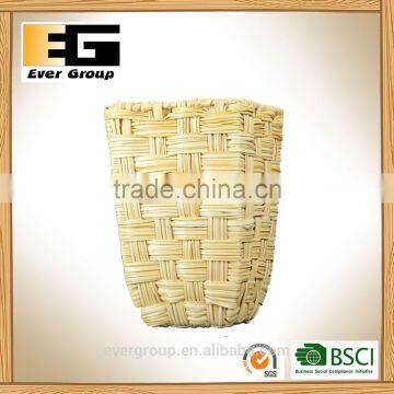 PE Rattan Garden Flower Boxes Planters with Plastic Liner for Planting