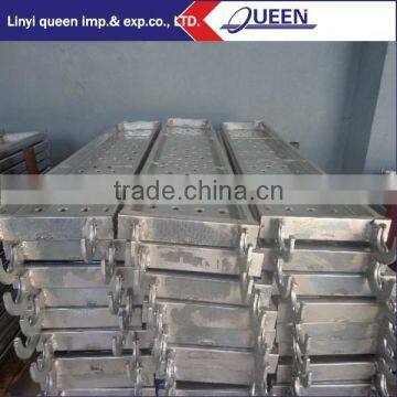 Construction Equipments HDG Metal Scaffold Plank Scaffolding Types And Names