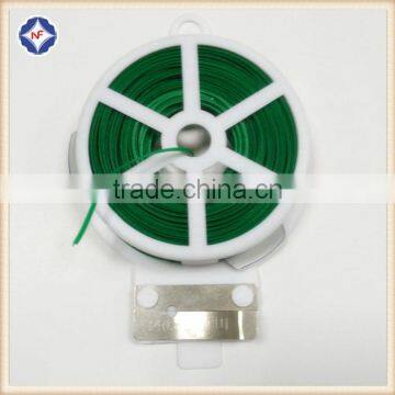 Multi-function Garden Twist Ties and PE Plastic Coated Single Metal Wire Twist Ties photo-3