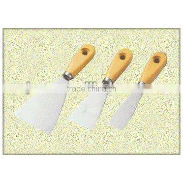 wooden handle carbon steel putty knife