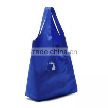 Wholesale Top Quality Polyester Foldable Shopping Bag Supermarket Grocery Bag photo-4