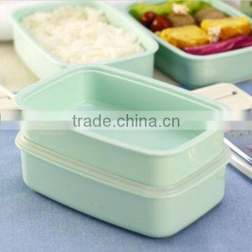 Clear Divided Food Container Bento Lunch Box 4-Compartment Airtight Storage Lid,hot New Product for 2015,plastic Lunch Bento Box photo-3