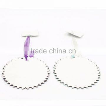 4 Style 4.375"x0.125"x5.5"H Different Color Paper Spring Bunny Print Hanger Handicrafts Animal Wall Plaque photo-3