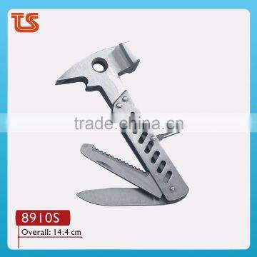 2014 Full stainless steel multi hammer/Warrior multi tool hammer/Cutler hammer ( 8910S )