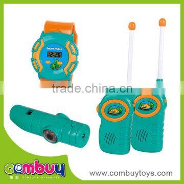 Newest children outdoor camping set plastic intercom phone toys