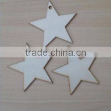 2015 Star shape Die-cut Wood car air freshener