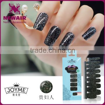 New Air Colorful Gel Nail Polish Sticker Decal Designs Nail Art Stickers