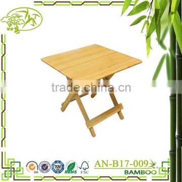 China manufacture furniture natural dining table wooden folding table Folding wooden Dinner