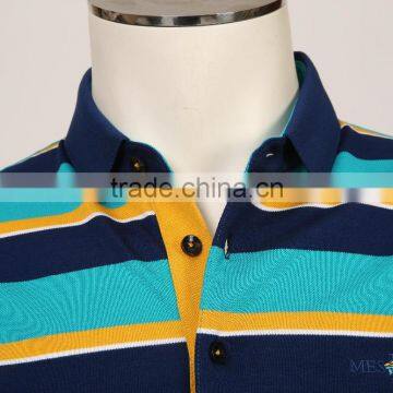 Color Combination Polo Shirt Mens photo-2
