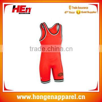 china manufacturer young mens yellow pro wrestling wear