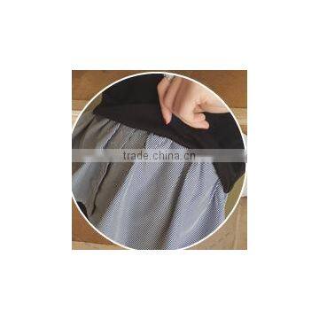 2016 New Style Autumn Shirt Korean Turn Down Collar Long Sleeve Dress Patchwork photo-5