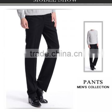 2015 autumn casual pants 100% cotton slim fit trousers for men