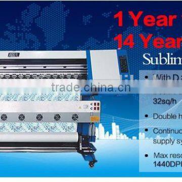 Chinese High Quality Digital Textile Large Format Dye Plotter Printer Sublimation photo-4