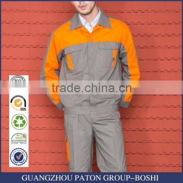 OEM Mechanical Workshop Summer Long Sleeve Cotton Men Work Uniform Shirt