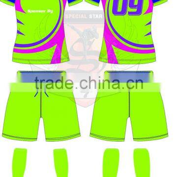 Full customized sublimation soccer uniforms soccer set jersey polyester paypal