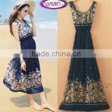 New Summer Ladies Casual Dress Woman Clothes Elegant Long Evening Party Women's Summer Dresses Wholesale photo-3