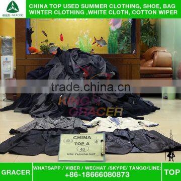 Bulk Wholesale Sorted Small Bales Original Winter Men Suit Used Clothing Dubai Style photo-3