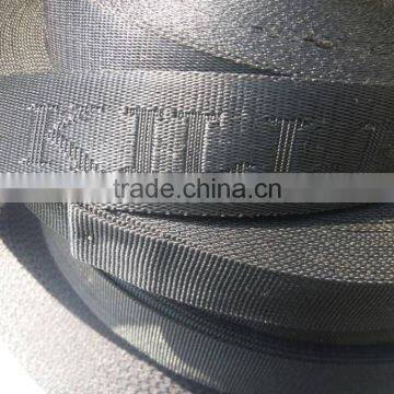 Black Color Polyster Webbing Tape Made by High Tenacity Polyster photo-2