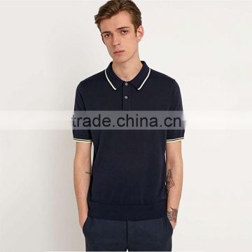 China factory trendy cotton pique polo shirt 100% hemp polo shirt