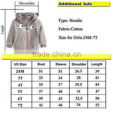 Kids Printed Hoodies 100% Organic Zip Up Hoodie Sweatshirt for Kids Baby photo-5