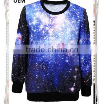 All over print crewneck sweatshirt sublimation printing