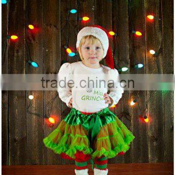 Wholesale Girls PettiSkirts Elastic Waistband Skirts Girls Chiffon Skirts Red Polka Dot Skirt Boutique Fluffy Pettiskirt photo-4