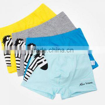 2016 Children Unisex Panties Summer Style Kids Underwear Cartoon Panties for Boys Cotton Kids Panties Boxer Shorts