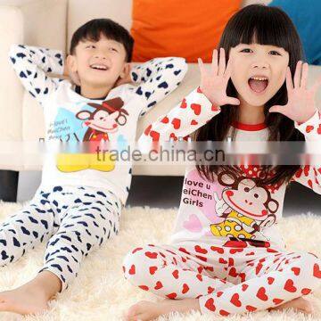 Custom Wholesale Comfortable beautiful Printed Children's Pajamas