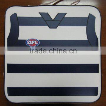 printed stadium seat cushion