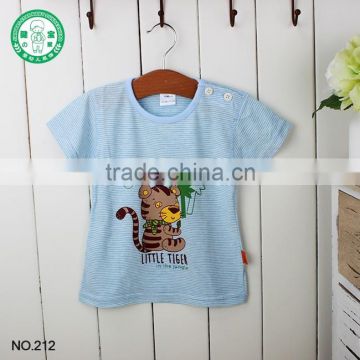 2016 Hot sale summer custom design t-shirt printing baby clothes