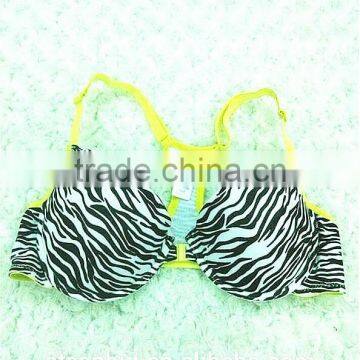 Fancy front closure sexy women bra underwear high quality