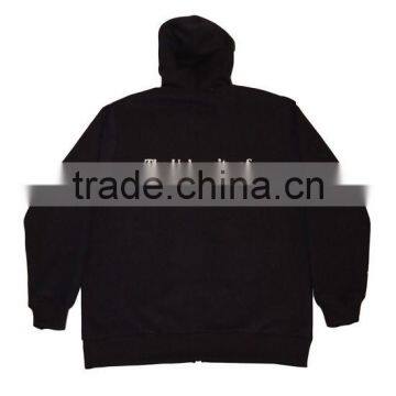 2015 Good Quality Wholesale Cheap Basic Black Lightweight Hoody photo-5