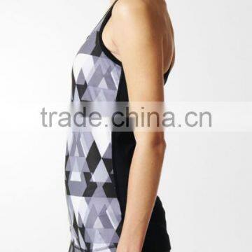 High Quality Body Building Sleevelesss Training Singlet Women Tank Top Yoga photo-2