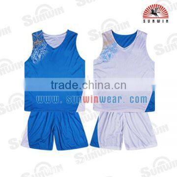 Cheap Custom Basketball Uniform Design 2016 Top Quality OEM photo-3