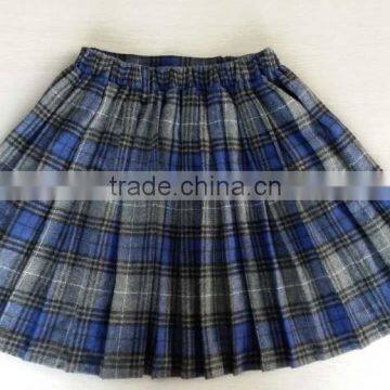 2016 Winter Woolen Polyester School Uniform Skirt