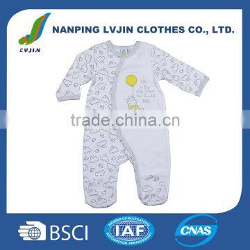 newbor sleepsuit 100% cotton infant pajamas