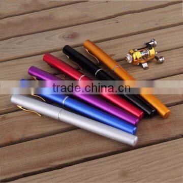 Aluminum Alloy Ice Fishing Rod With Baitcasting Reel Fishing-tackle Pocket Pen Fishing Rod photo-3