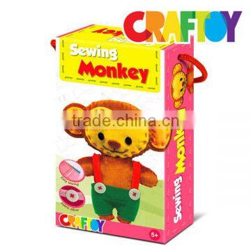 Teaching Material Make Your Sewing Animal Monkey photo-3