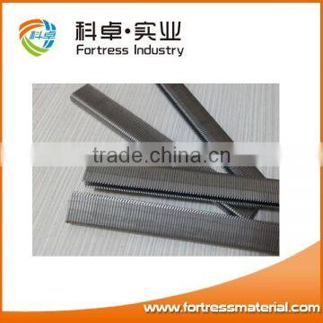 2016 high quality silver color office galvanized standard staples