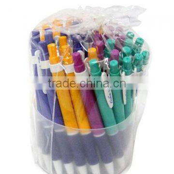 Hot Sale Promotional Plastic Write Smooth Cheap Press Ball Pen photo-2