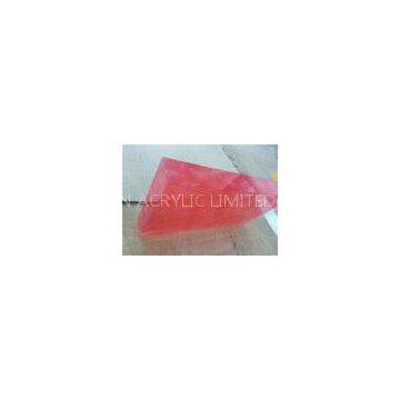 Large Exterior decorative pink Marble Acrylic Sheets Solid surface , colored Acrylic panels