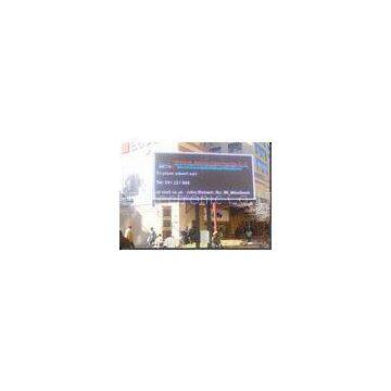 High Brightness Outdoor P12 LED Display Board For Highway With Long Life Time AC 110V - 220V