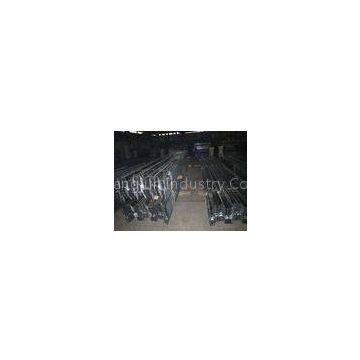 Q235 / Q345 Open Mouth Styles Galvanized Metal Decking Sheet / Zinc coating 60-275g/m2