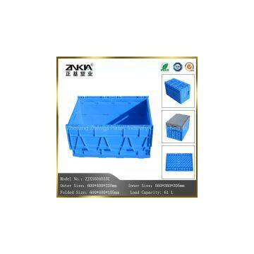 High Quality Plastic Moving Crate Sale With Lid photo-2