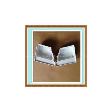 5.2 inch Rain gutters system PVC gutter plastic endcap accessories