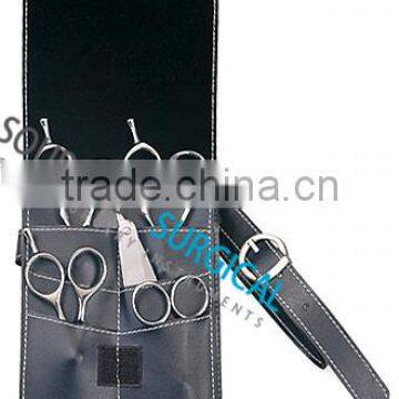 Professional Hairdressing Scissor Pouch,Hairdressing Scissors Holster Barber Pouch,leather Scissors Holster Bag Pouch photo-6